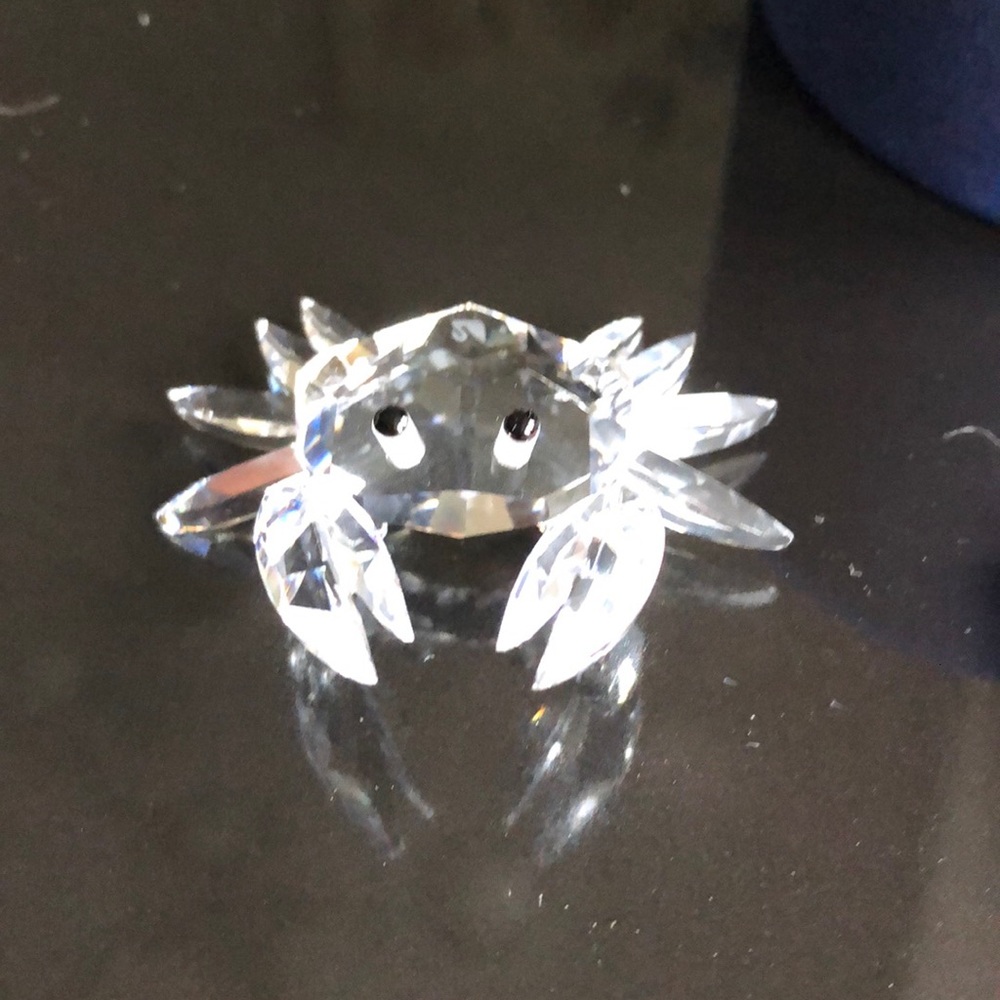Swarovski Crystal Crab Figurine